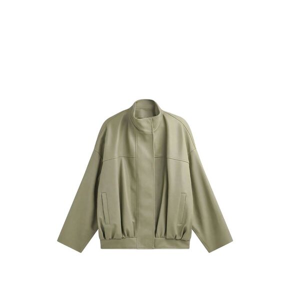 The Frankie Shop Jackets & Blazers - The Frankie Shop Green Jackets - Bomber Jackets Women